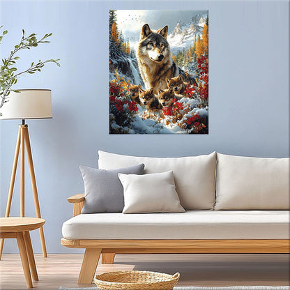 Gentle Embrace of Nature - Paint by Numbers