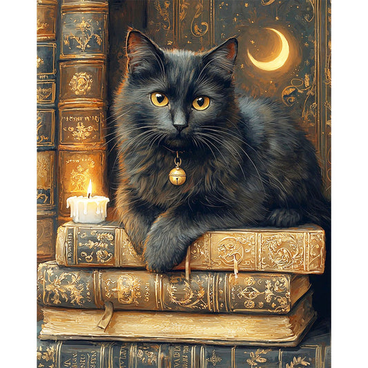 Purr-scholar - Paint by numbers