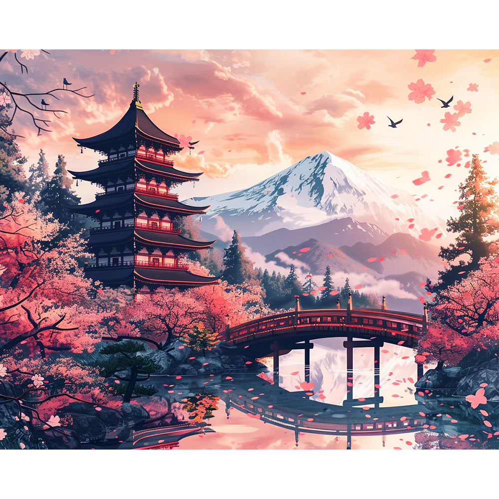 Serene Pagoda Dreams