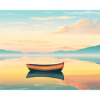Serene Sunset Reflections