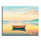 Serene Sunset Reflections