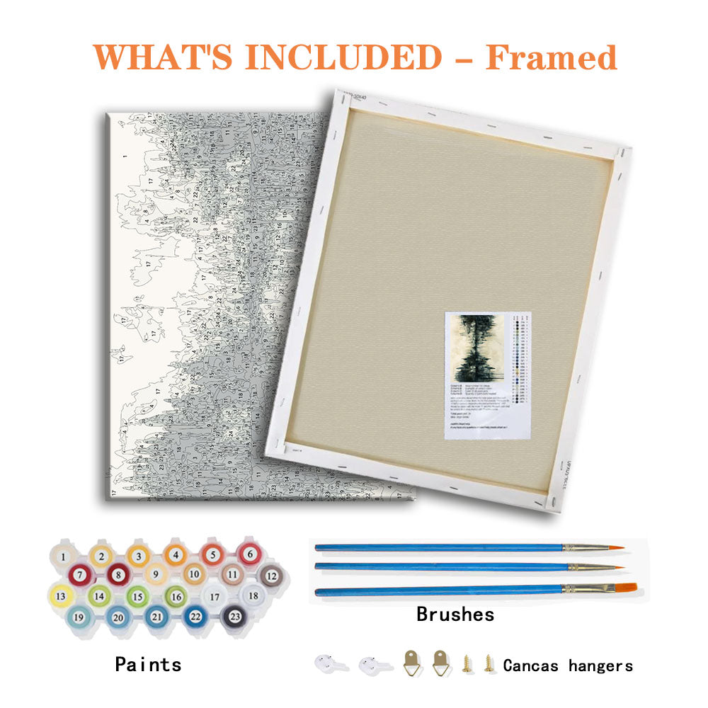 Silent Reflection - Paint by Numbers Kit