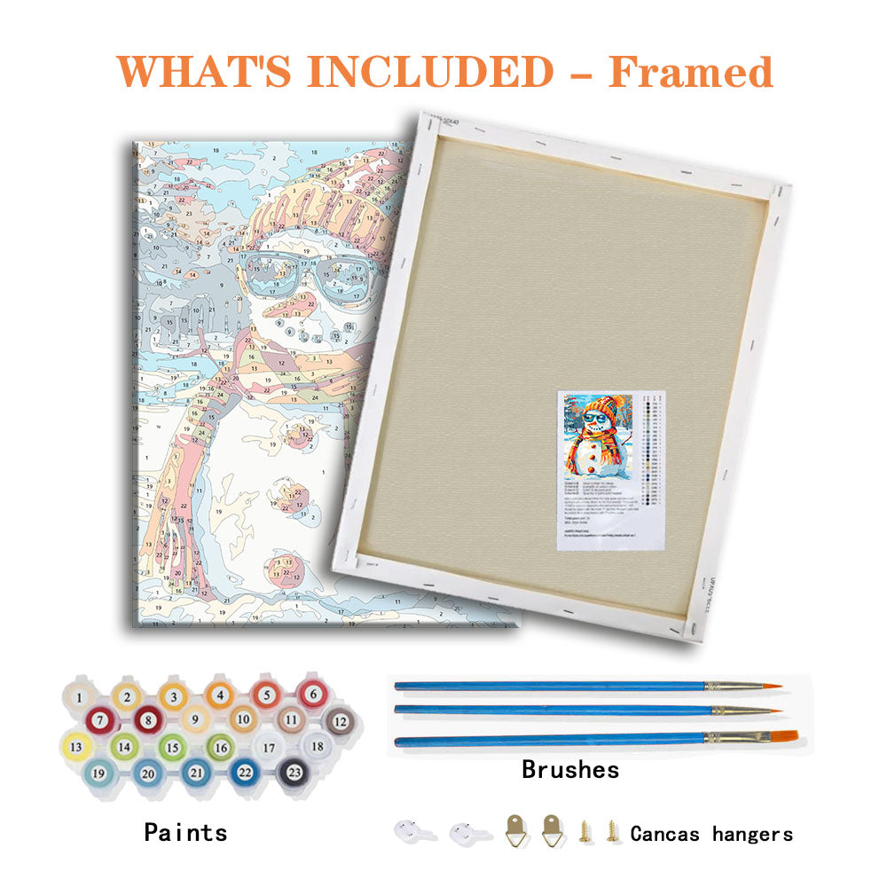 Snow Cool - Paint by Numbers Kit