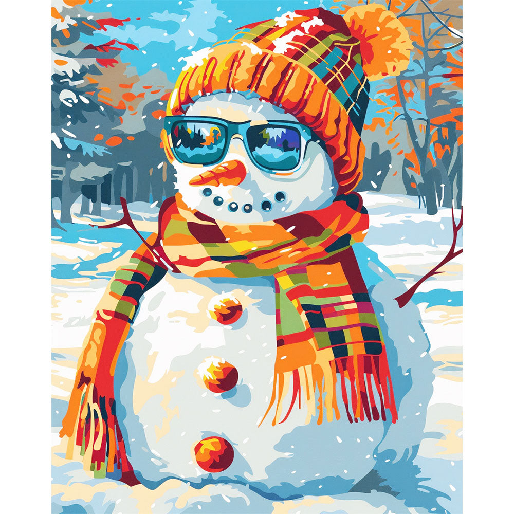 Snow Cool - Paint by Numbers Kit