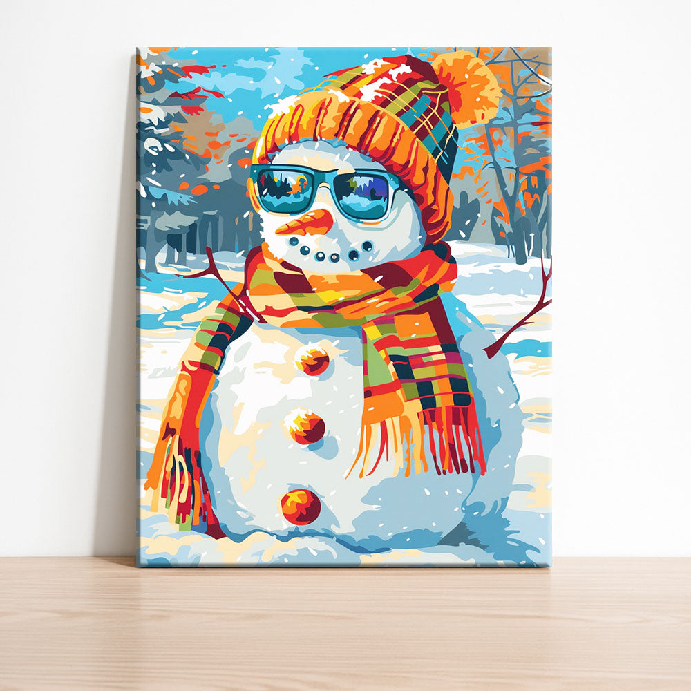 Snow Cool - Paint by Numbers Kit