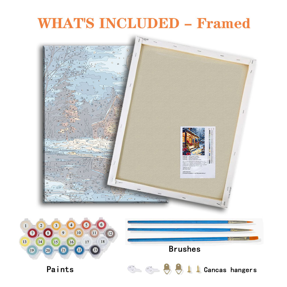 Snowbound Sanctuary - Paint by Numbers Kit