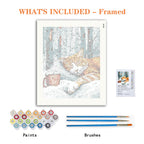 Snowfall Serenity - Paint by Numbers Kit
