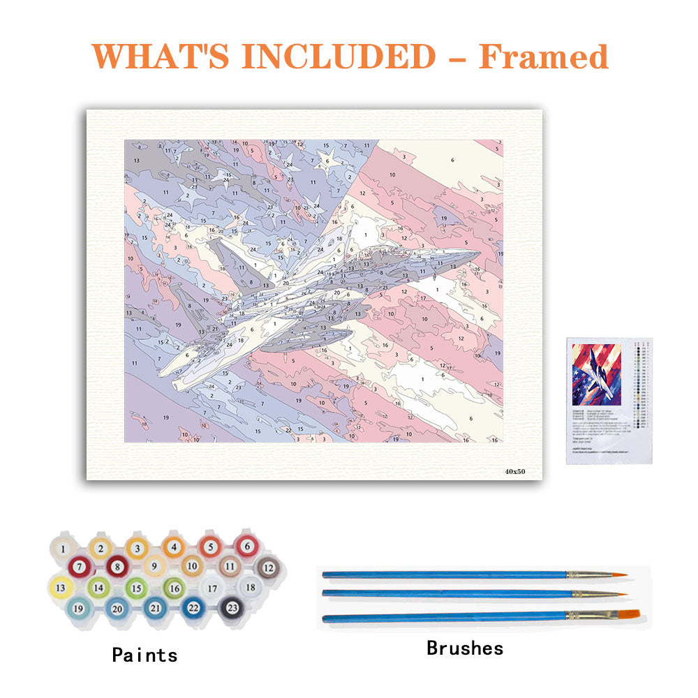 Soaring Freedom - Paint by Numbers Kit