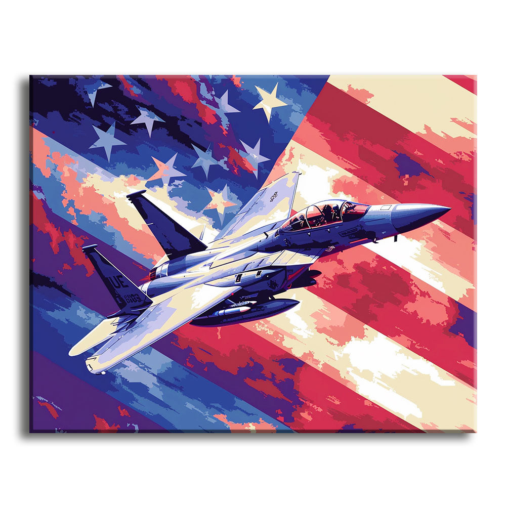 Soaring Freedom - Paint by Numbers Kit