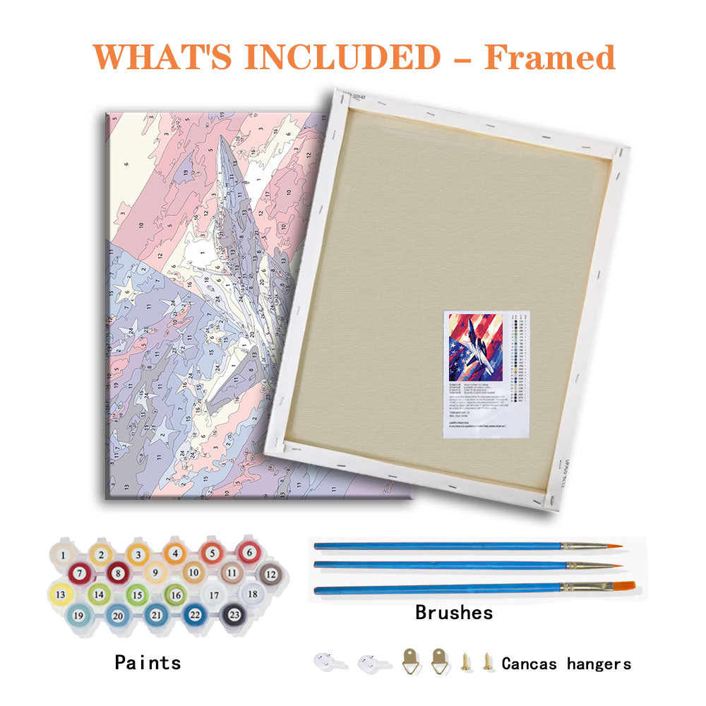 Soaring Freedom - Paint by Numbers Kit