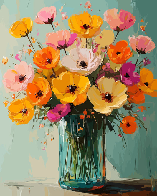 Summer scent - paint by numbers