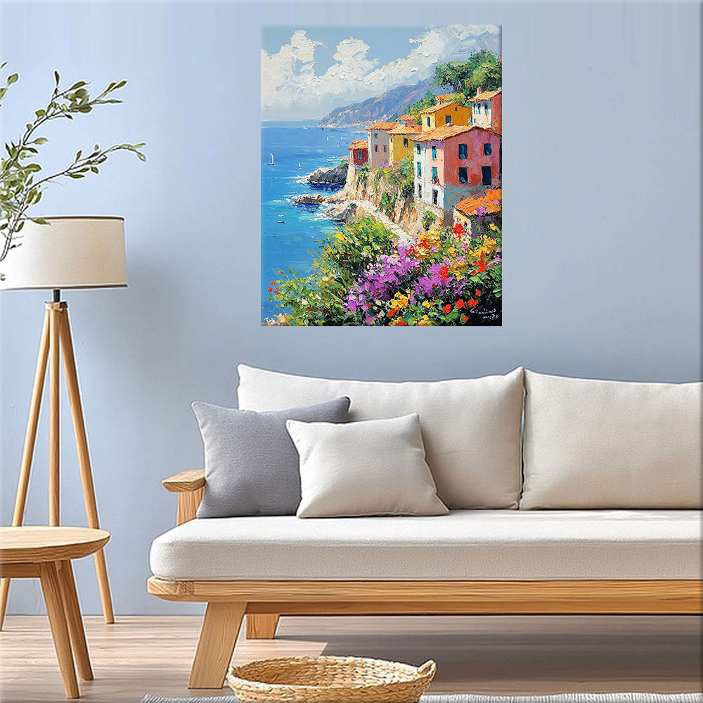 Summery Coastal Magic - Paint by Numbers