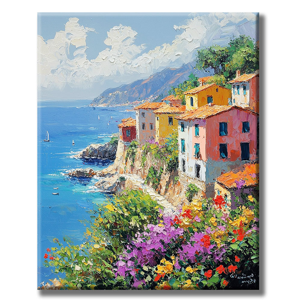 Summery Coastal Magic - Paint by Numbers