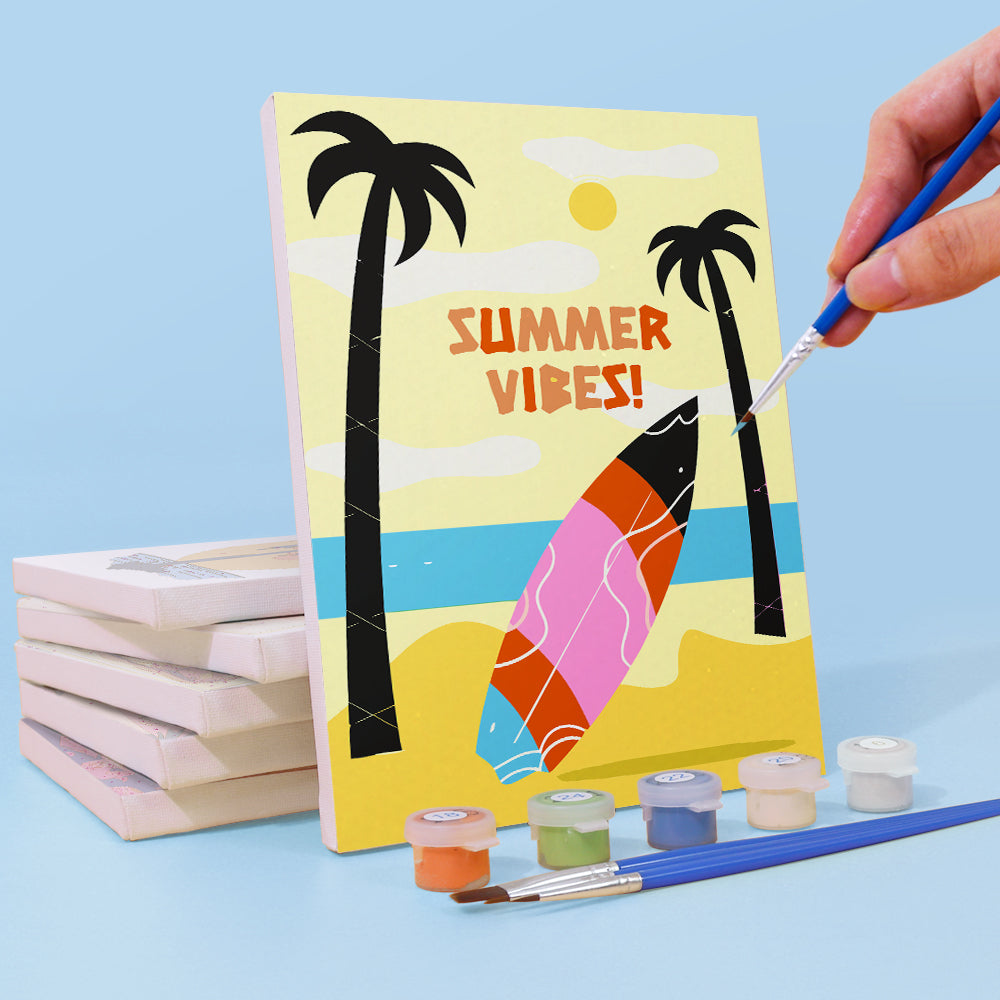 Sommerträume - Malen-nach-Zahlen