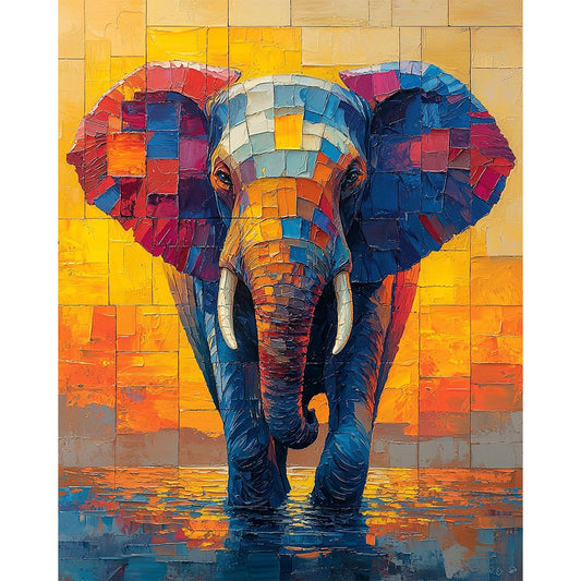 Sunset Giant - Paint by Numbers