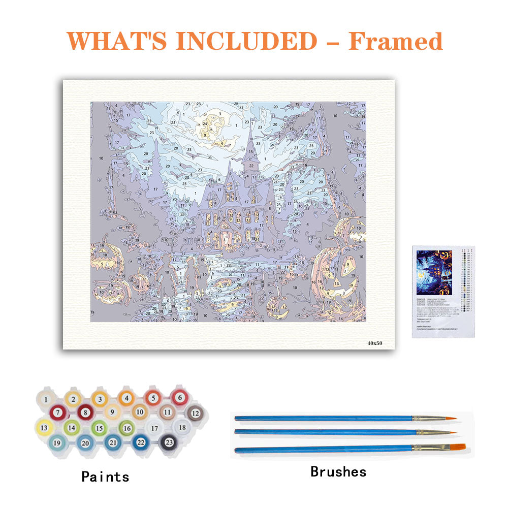 Spooky Season's Eve - Paint by Numbers Kit