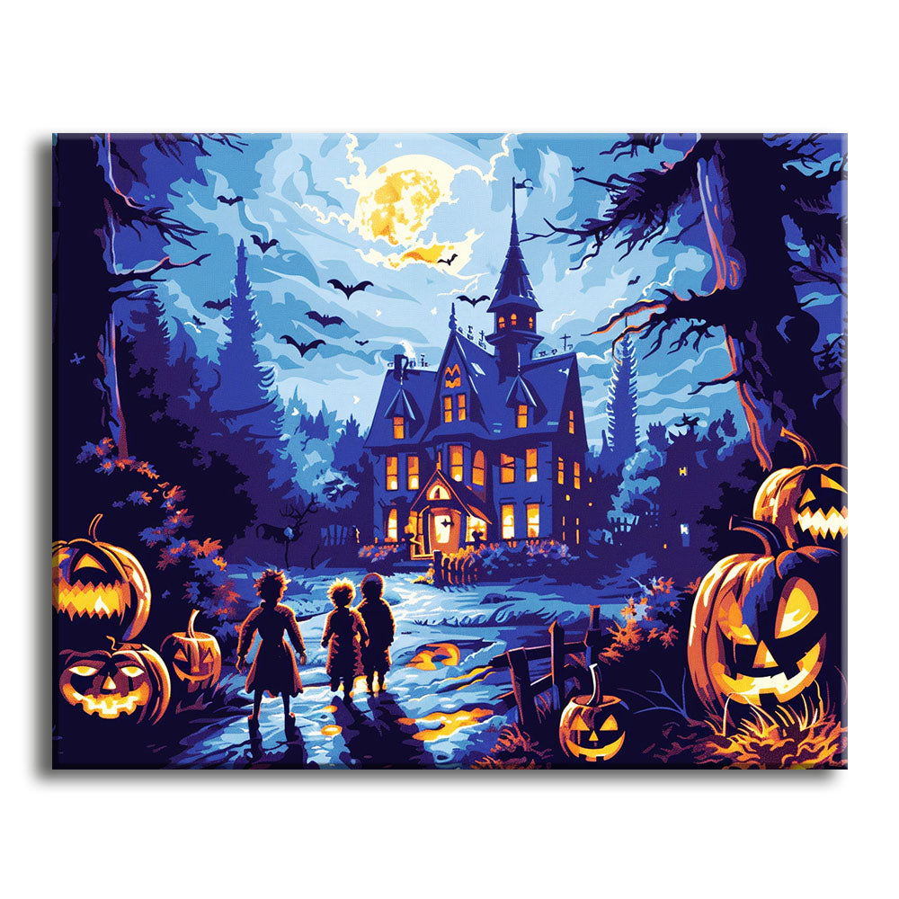 Spooky Season's Eve - Paint by Numbers Kit