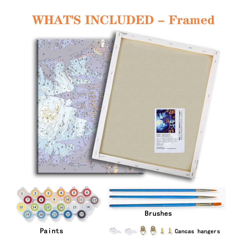 Spooky Season's Eve - Paint by Numbers Kit