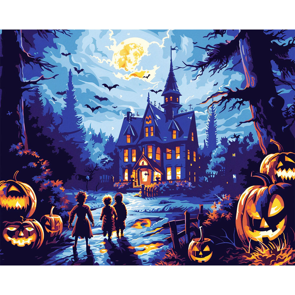 Spooky Season's Eve - Paint by Numbers Kit