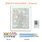 Spring Blossoms & Easter Eggs – Paint by Numbers Kit