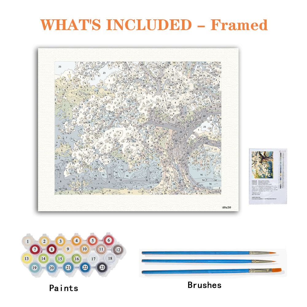 Spring's First Bloom - Paint by Numbers Kit