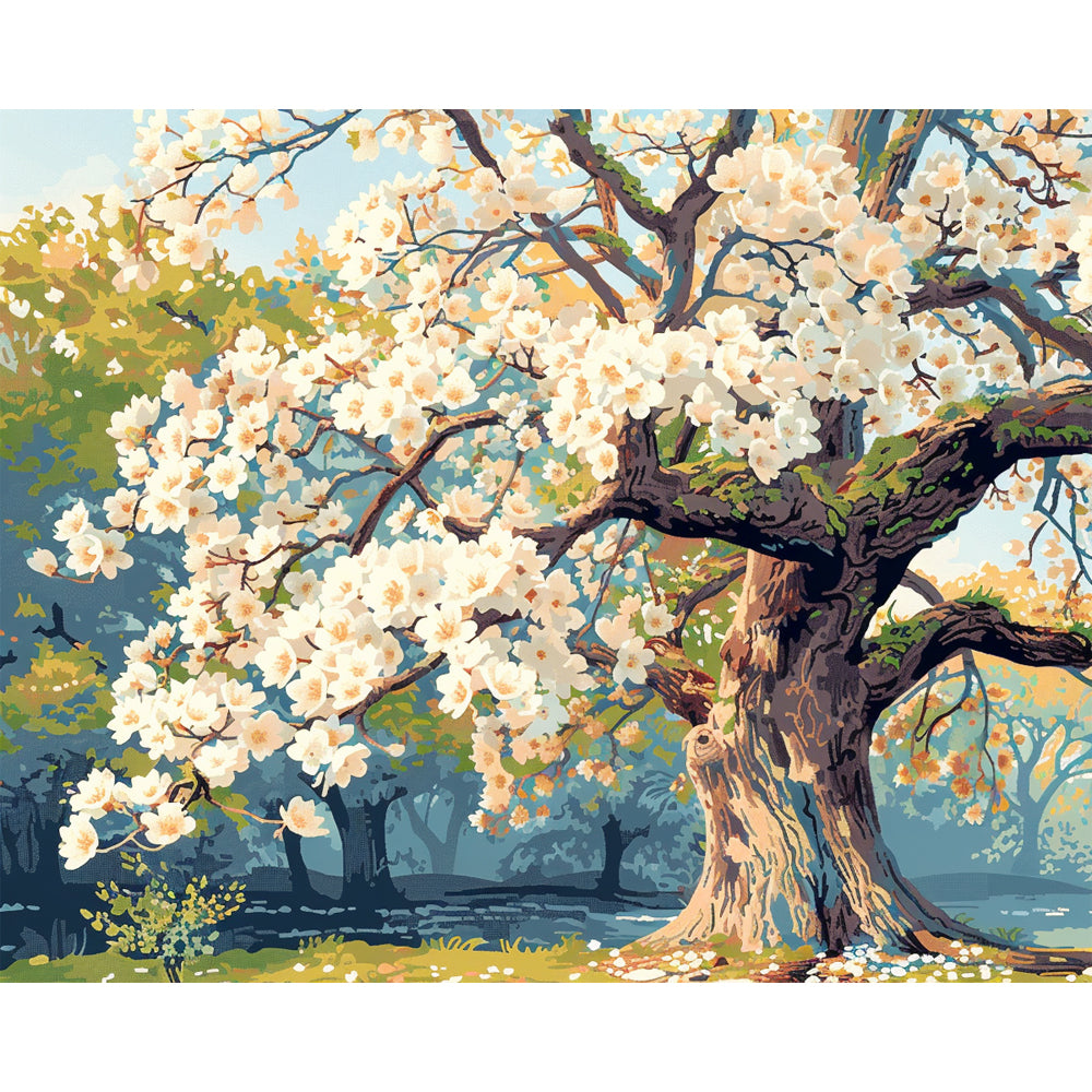 Spring's First Bloom - Paint by Numbers Kit