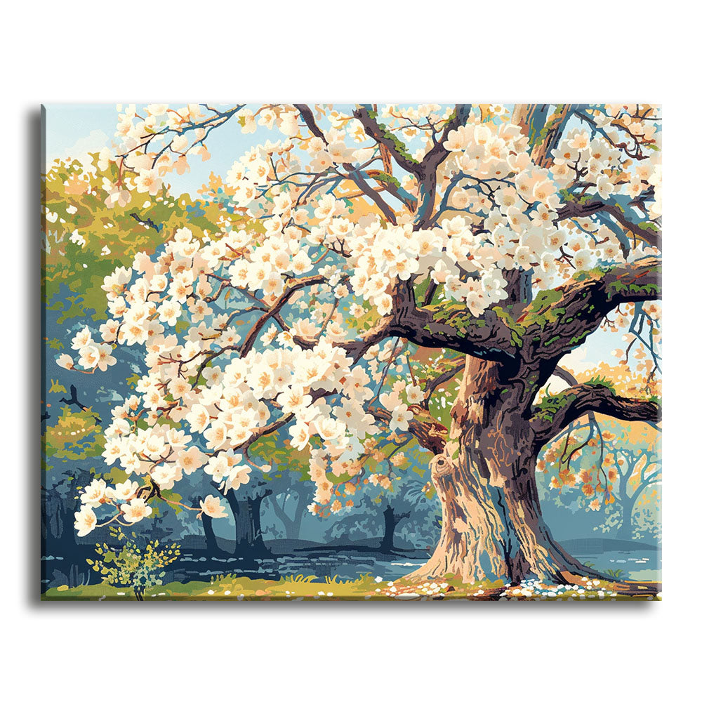 Spring's First Bloom - Paint by Numbers Kit