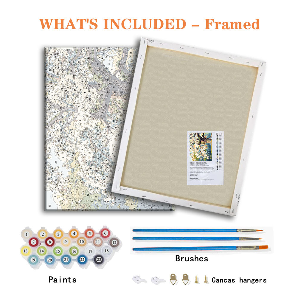 Spring's First Bloom - Paint by Numbers Kit