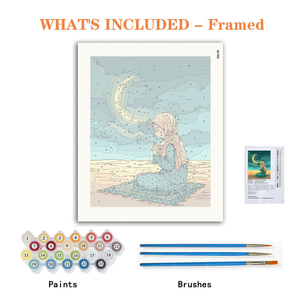Starlight Prayer - Paint by Numbers Kit
