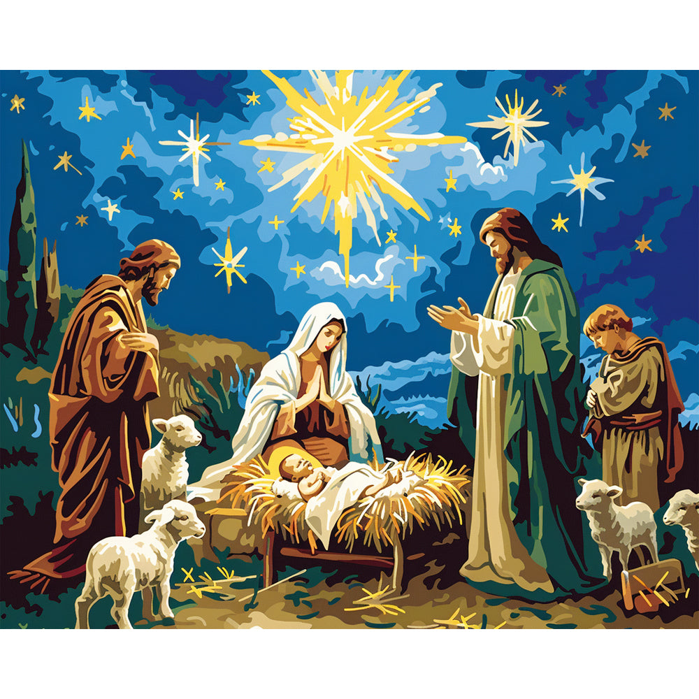 Star of Bethlehem - Paint by Numbers Kit