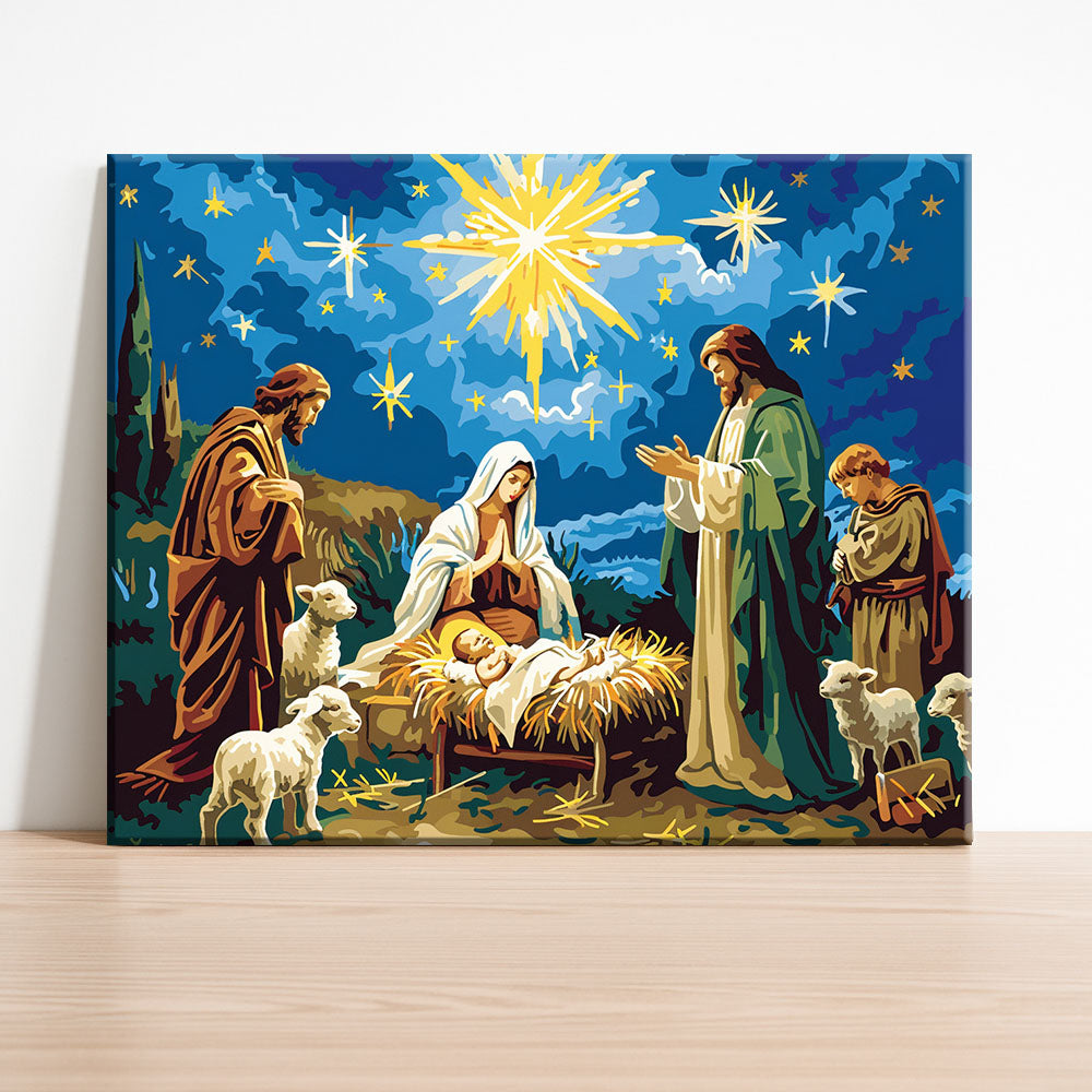 Star of Bethlehem - Paint by Numbers Kit
