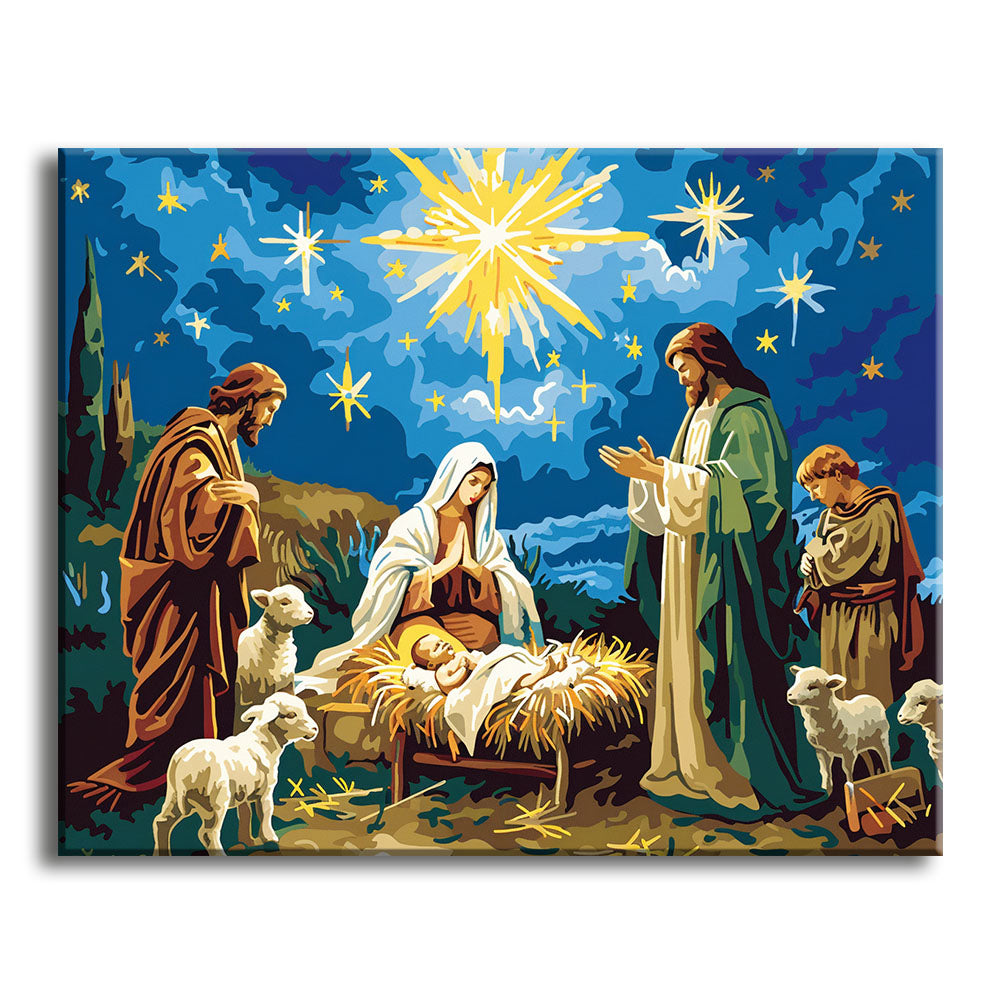 Star of Bethlehem - Paint by Numbers Kit