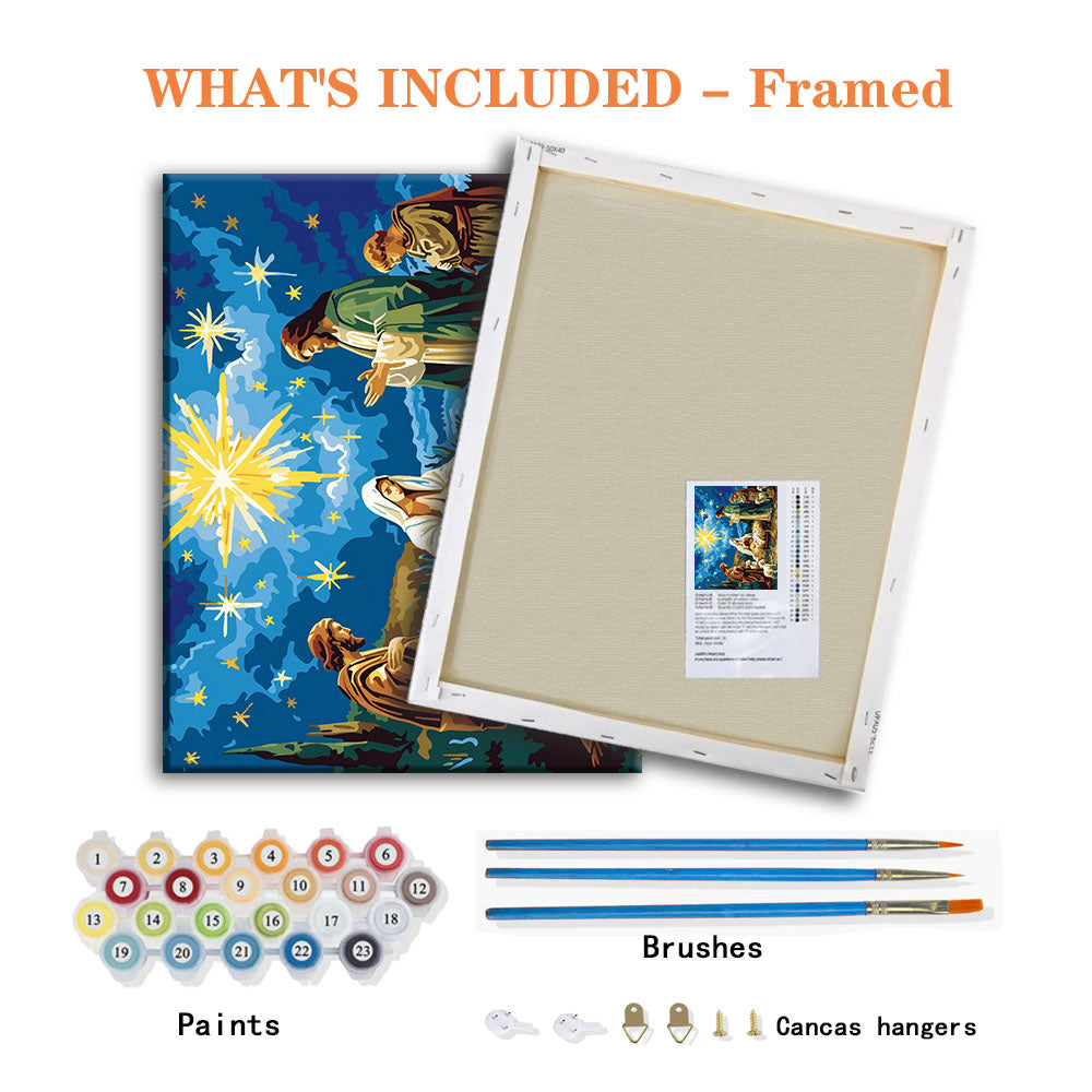 Star of Bethlehem - Paint by Numbers Kit