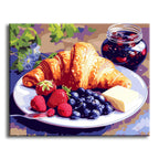 Summer Morning Breakfast - Paint by Numbers Kit