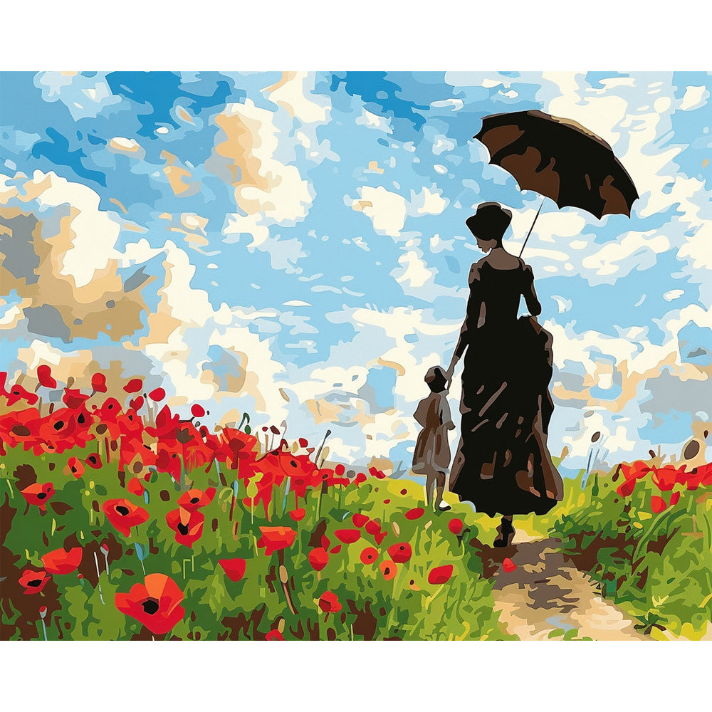 Summer Poppy Stroll