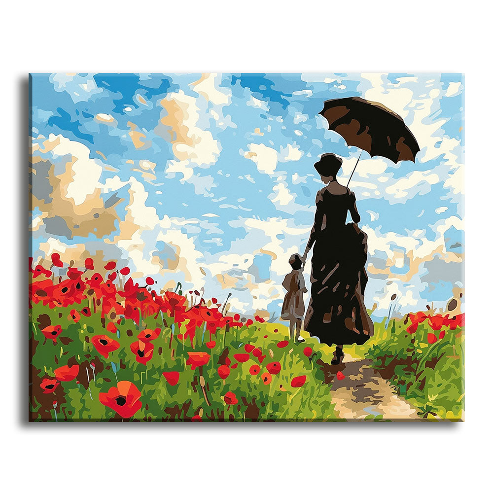 Summer Poppy Stroll