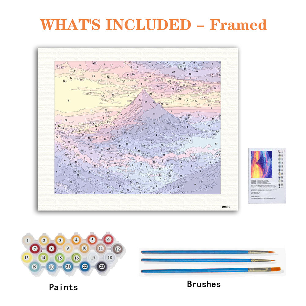 Summit of the Heavens - Paint by Numbers Kit