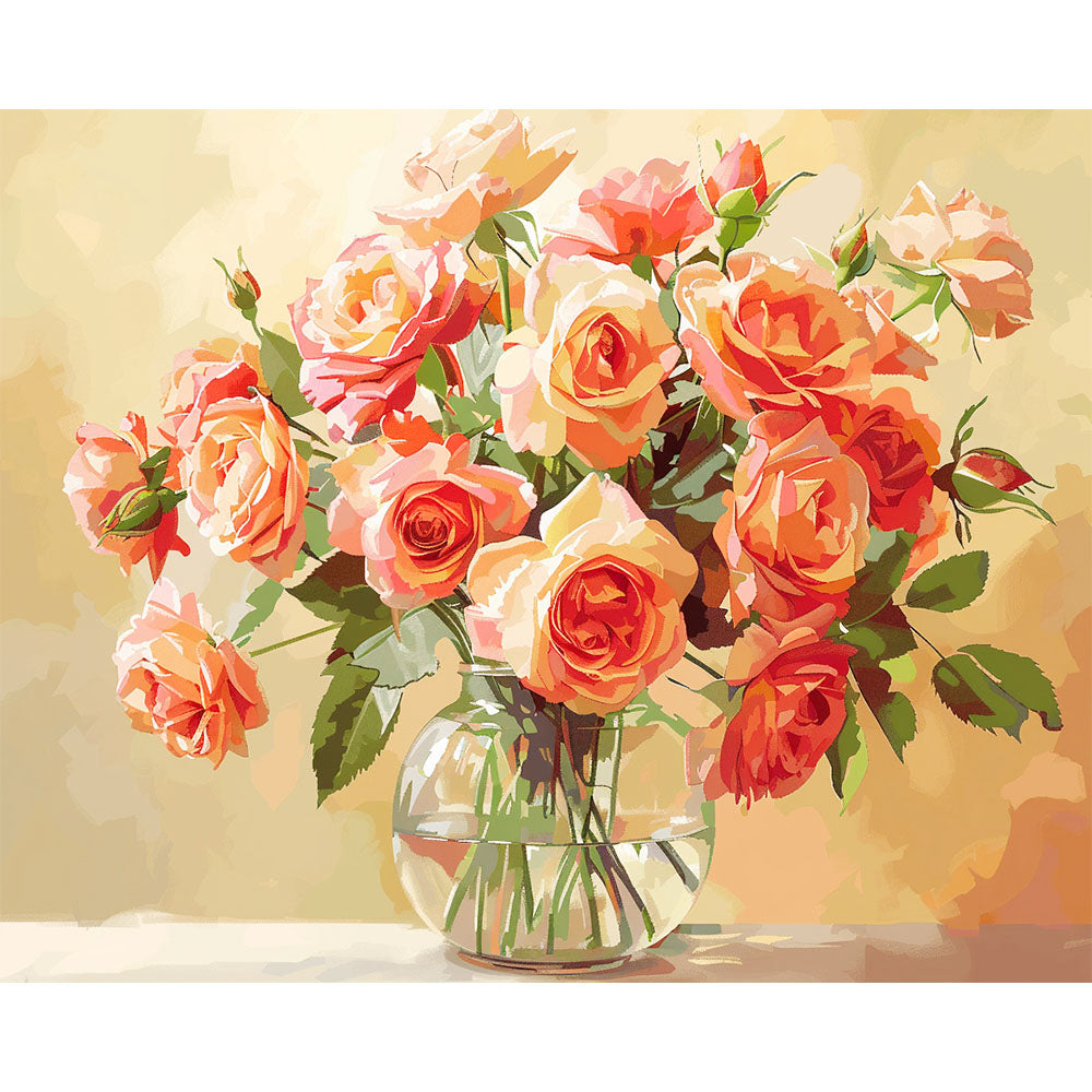 Sunset Bouquet - Paint by Numbers Kit