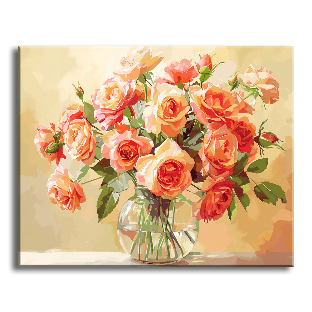 Sunset Bouquet - Paint by Numbers Kit