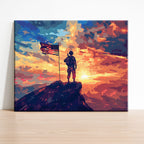 Sunset Sentinel - Paint by Numbers Kit