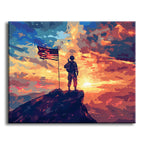 Sunset Sentinel - Paint by Numbers Kit