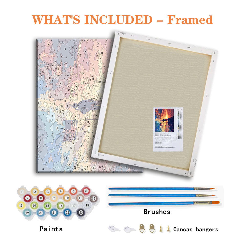 Sunset Sentinel - Paint by Numbers Kit