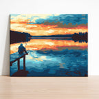 Sunset Solitude - Paint by Numbers Kit