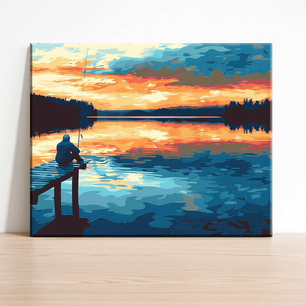 Sunset Solitude - Paint by Numbers Kit
