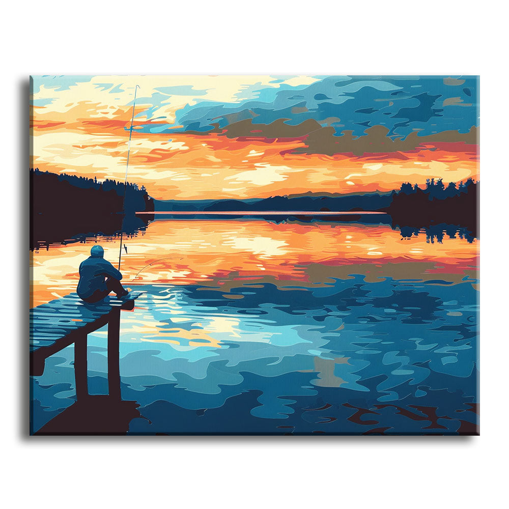 Sunset Solitude - Paint by Numbers Kit