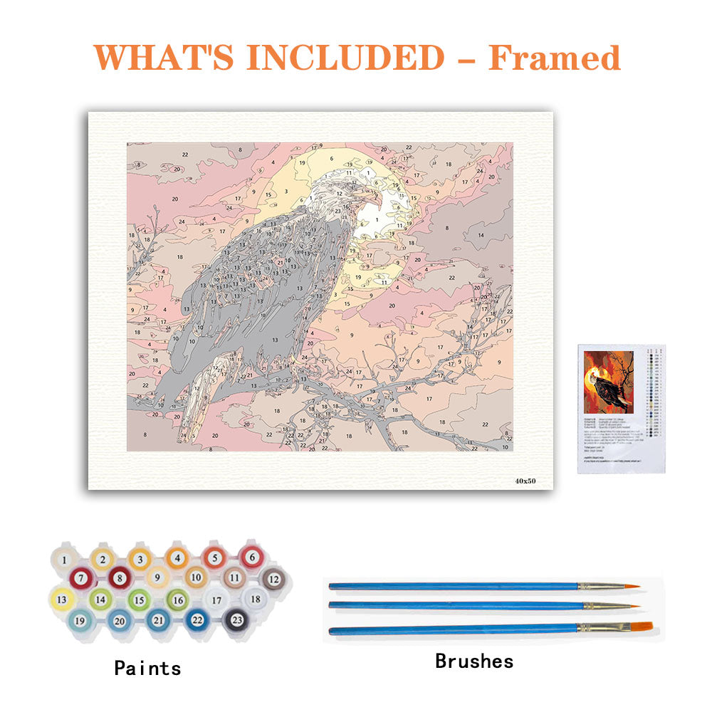 Sunset Sovereign - Paint by Numbers Kit