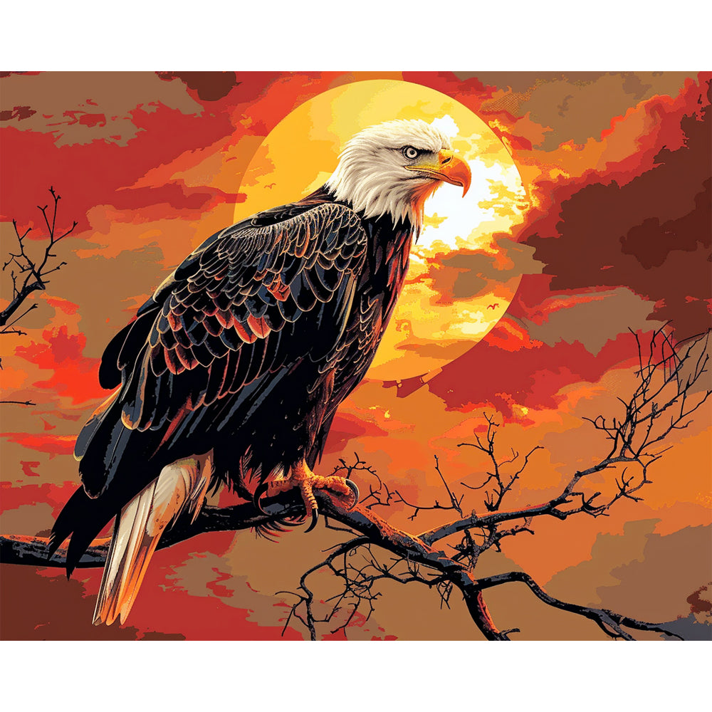 Sunset Sovereign - Paint by Numbers Kit