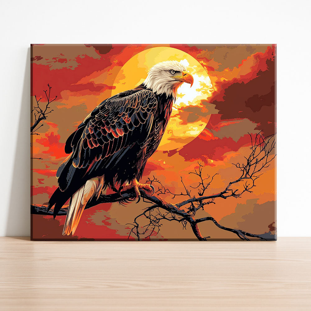 Sunset Sovereign - Paint by Numbers Kit