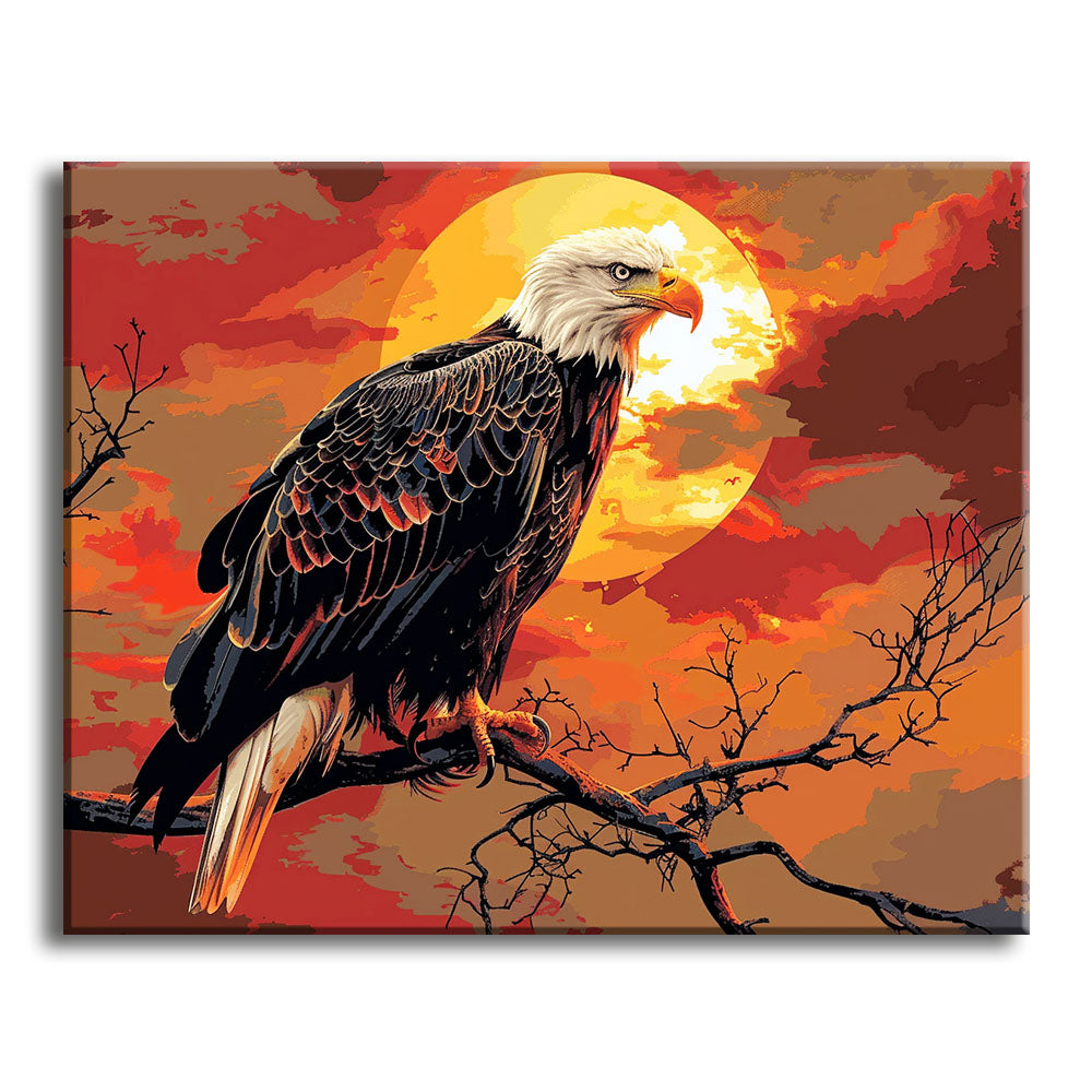 Sunset Sovereign - Paint by Numbers Kit