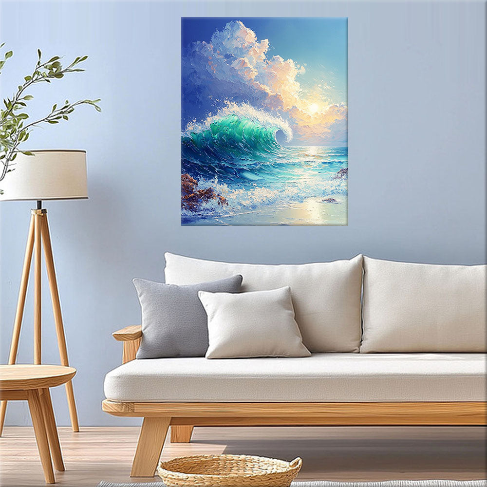 Dance of the Sea Paint by Numbers